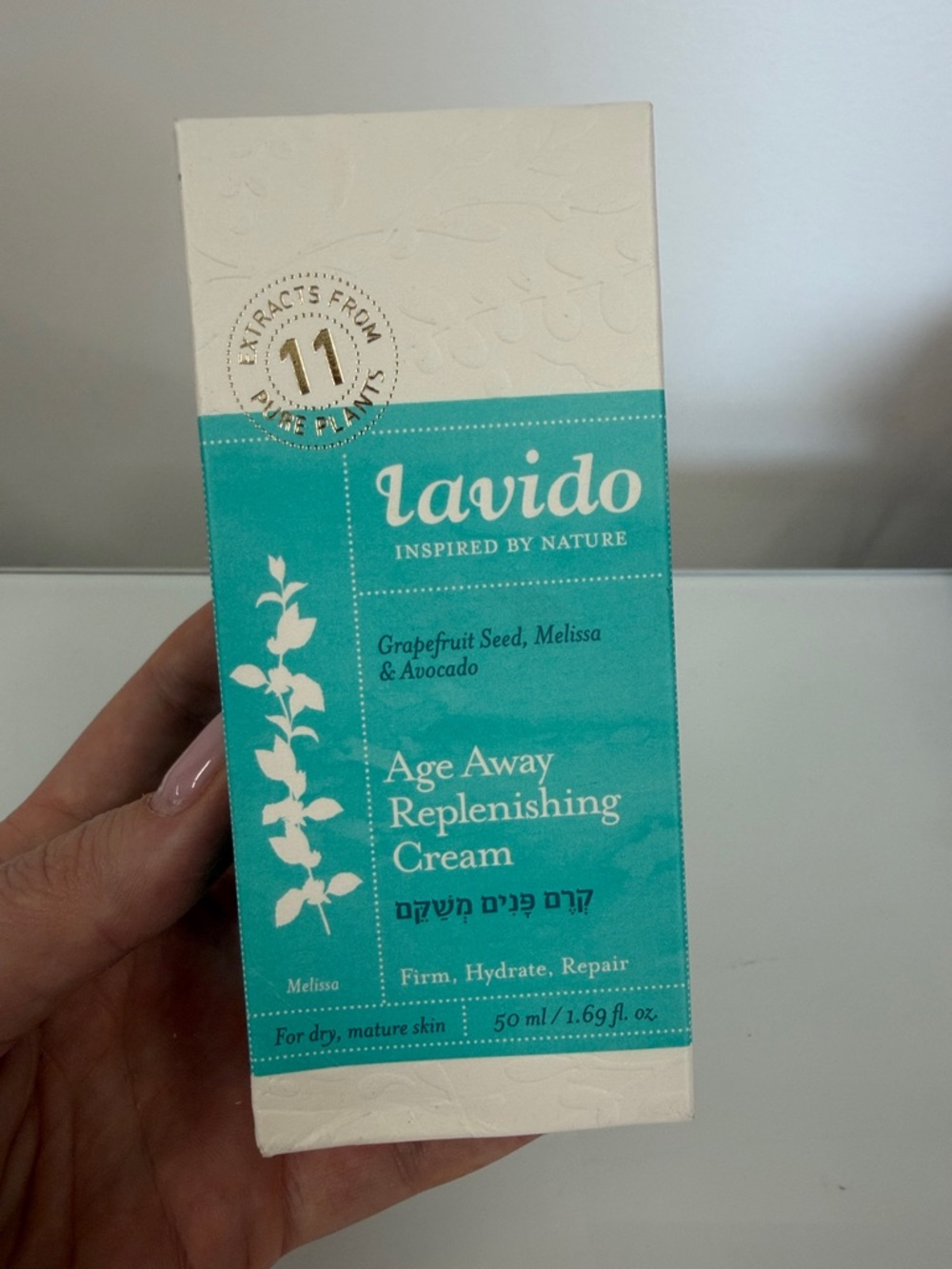 Lavido Age Away Replenishing Cream — sealed